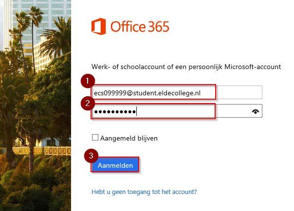 Wat is Office 365 en wat kun je ermee? Microsoft Office 365 is een online dienst van Microsoft die door onze school aangeboden wordt om overal te kunnen werken met Word, Excel, PowerPoint e.d. Alles wat je maakt in Office 365 wordt opgeslagen op je Onedrive.