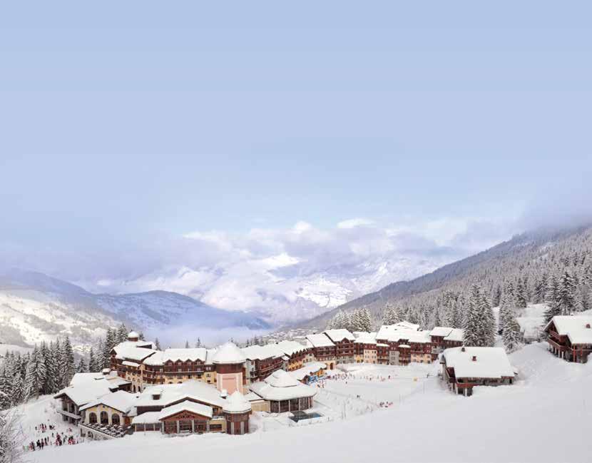 Valmorel & Chalets Een speelse plek in de Alpen omringd door naaldbomen in het charmante departement Savoie.