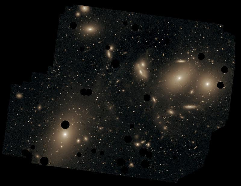 Virgo cluster op 50 miljoen
