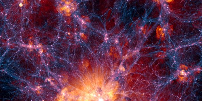 300 miljoen lichtjaar Het kosmische web survey s van