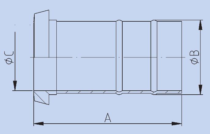 SLANGPUNTSTUK TYPE DIN 11851 DN A B C D Kg 304(L) 316L 10 50,0 31,0 10,0 15,0 0,040 14234276 14238276 15 60,0 40,0 16,0 21,0 0,055 14234277 14238277 20 72,0 47,0 20,0 27,0 0,130 14234278 14238278 25