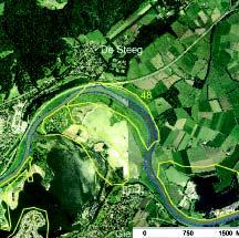 48 Knelpunt weg Doesburg Ellecom en kades Bij deze maatregel worden de kades op de linker en rechteroever van de IJssel aan de noordzijde van de Valeplas verlaagd.