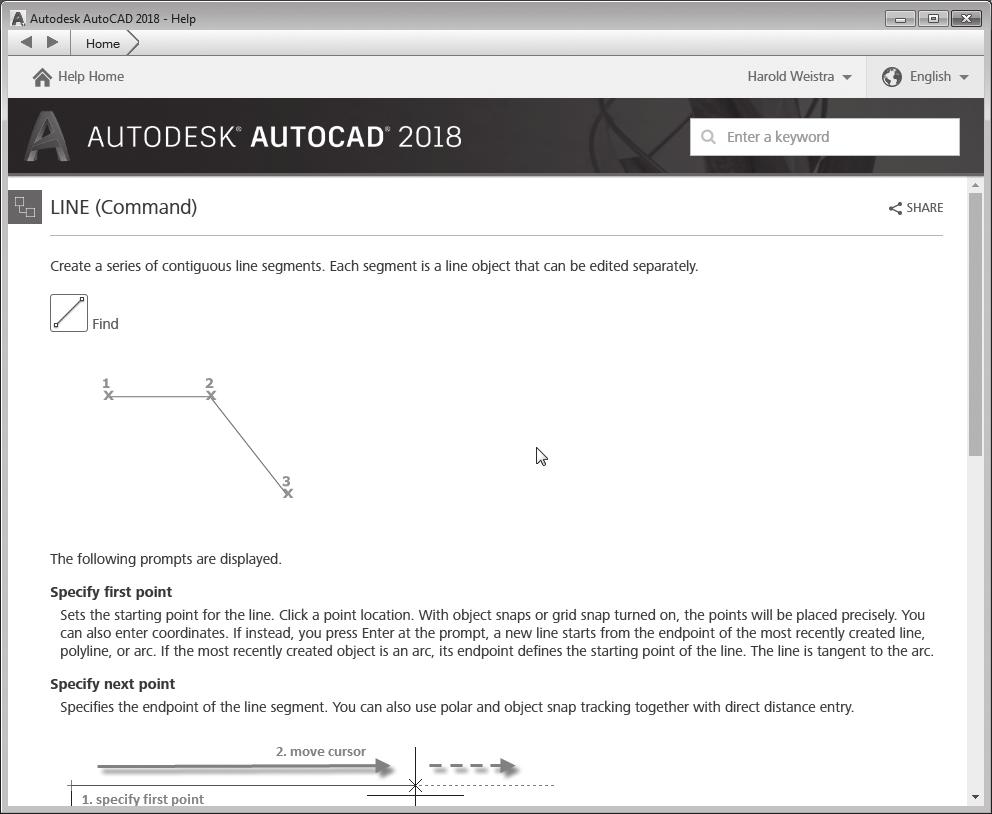 20 Basiscursus AutoCAD en AutoCAD LT Figuur 1.17 1.6 Samenvatting De eerste kennismaking met AutoCAD zit erop. Er zullen nog veel nieuwe commando s en bijbehorende oefeningen volgen.