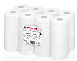 Ook Cradle to Cradle Certified niveau brons (C2C) toiletpapier, dat CWS onder eigen merknaam gebruikt, vormt een standaard onderdeel van het Ecoilet.