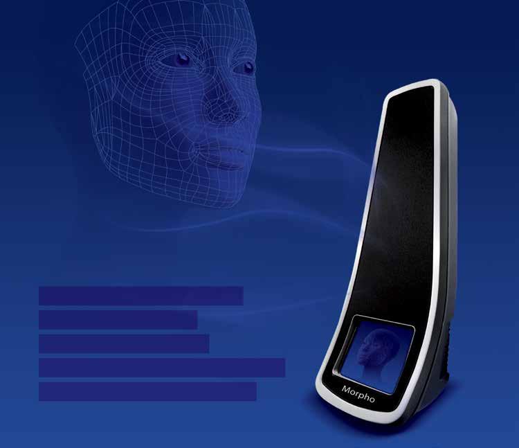 MORPHO Cititoare Biometrice MORPHO 3D FACE READER TM SIGMA MORPHO 3D FACE READER Cititor biometric de interior/ exterior,
