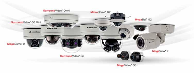 ARECONT Camere CCTV IP AV3556DN-F AV12276DN-08 AV20275DN-28 Micro Dome IP G2 IK10 IP66* 1/3.2" CMOS 3M WDR 21fps 2.8mm Integrated - remote focus Color : 0.2Lux B/W : 0.