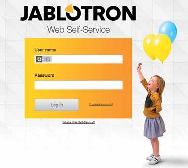 JABLOTRON Utilizarea Sistemului de Alarmă Jablotron JA-100 redefinește ușurința în utilizarea sistemului de alarmă Astfel tastaturile echipate cu segmentele programabile oferă utilizatorului