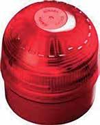 adresabilă seria XP95, de culoare roșie, în construcție de exterior cu grad de protecție IP66, tensiune alimentare: 17-28Vcc Sirenă adresabilă cu flash seria XP95, de culoare roșie, izolator inclus,