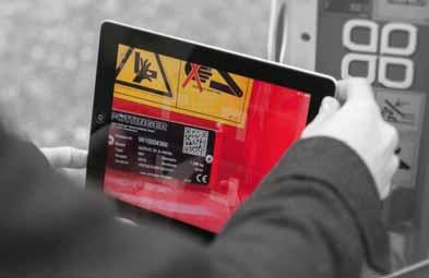 Uw machine gaat online. Alle informatie over uw machine eenvoudig altijd overal QR-code op het typeplaatje met smartphone of tablet inscannen of op www.poettinger.at/poetpro uw machinenummer invoeren.