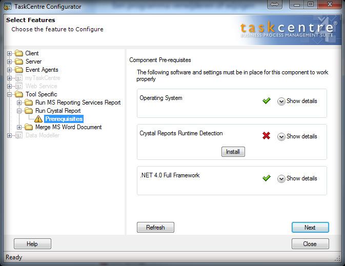 Stap 2: Orbis TaskCentre Configurator Open de Orbis TaskCentre Configurator en wacht tot deze volledig geladen is.