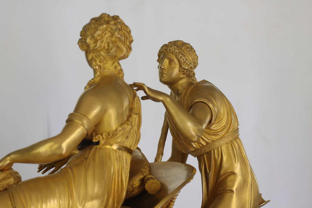Deze scène refereert naar de tragische liefden van Venus en Adonis. Ovidius vertelt in De Metamorfosen dat Venus verliefd werd op de knappe Adonis, net zoals de godin Proserpina.