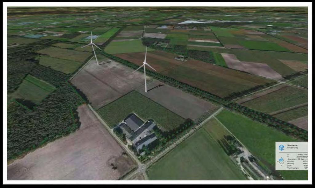 Project Boerderijweg Begin en einde van Windpark Neer α Ω Principeverzoek planologische medewerking Een