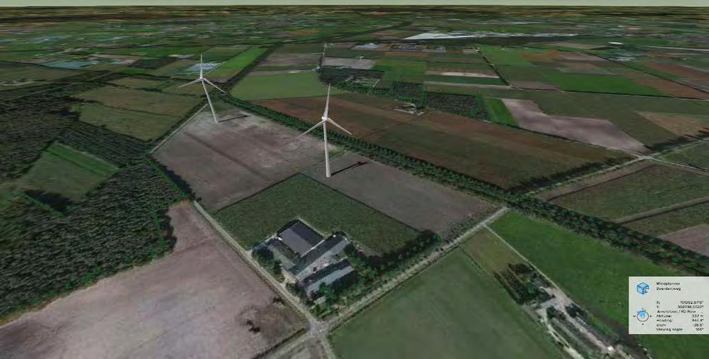 6.4.2. Turbinetype en beeld Moderne turbines worden groter, om zo efficiënter gebruik te maken van de locatie en meer energie op te wekken.