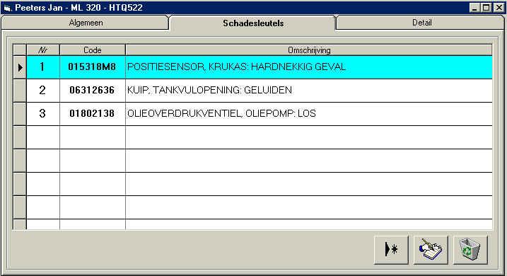 6.2.3.6 Teksten op waarborgniveau Mededelingen en boodschappen die geldig zijn voor gans de waarborg, worden ingevoerd in het rooster.