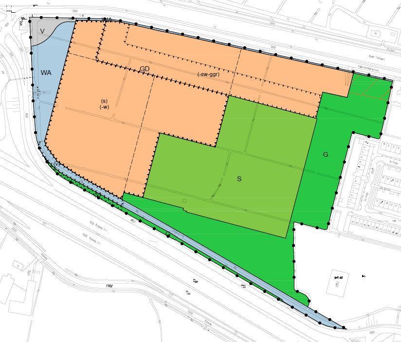 Duurzaam watersysteem: Geen doodlopende sloten, ruimte voor beheer en onderhoud. 18.204 m2 1.265 m2 27.016 m2 20.372 m2 24.