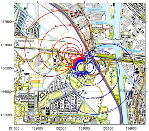 Casus 1: centrumplan Leidse Rijn Hoe nu verder? Gesloten bouwkuip? Bijv. damwanden i.c.m. onderwaterbeton?