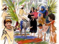 v=xvhlpwgjbqm Palmzondag Vandaag is het palmzondag en op deze dag wordt de feestelijke intocht van Jezus in Jeruzalem herdacht.