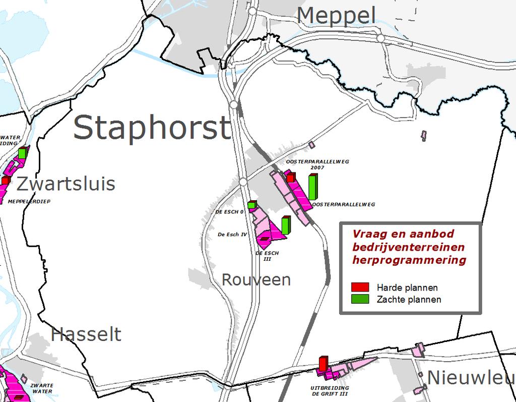 Staphorst Gemeente Vraag Hard plan Afspraken Staphorst Oosterparallelweg 7,6 2007 De Esch III 0,7 Totaal 30 8,3 Toelichting Kwantiteit.