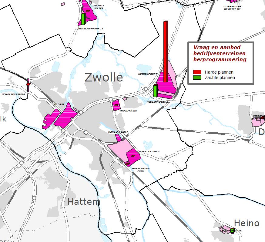 Zwolle Gemeente Vraag Hard plan Afspraken Zwolle Hessenpoort 135,3 Vrolijkheid 1,2 Marslanden G 0,2 Marslanden 1,4 Zuid Scholtensteeg 3,2 Totaal 110 141,3 Toelichting Kwantitatief.