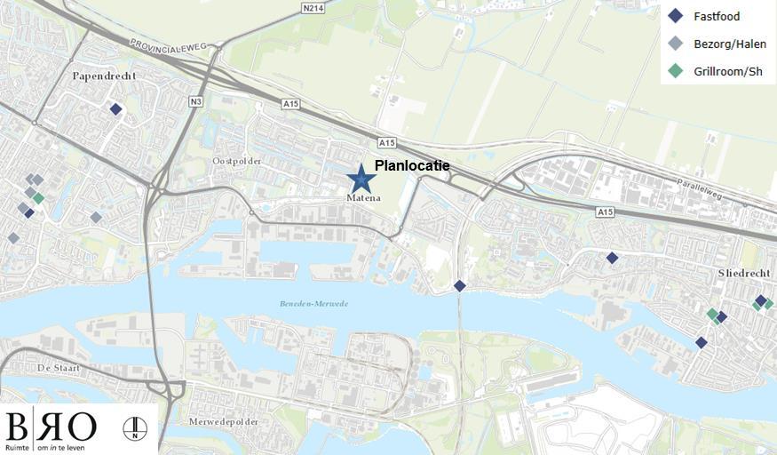 ners blijft het horeca-aanbod eveneens achter. In Papendrecht is het aanbod 1,0 per 1.000 inwoners, tegenover 2,2 in de referentiekernen.