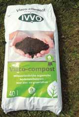Fijn materiaal, ideaal voor aanleg en onderhoud Alle Vlaco-compost is gegarandeerd volledig uitgerijpt, van de tuin en het gazon.