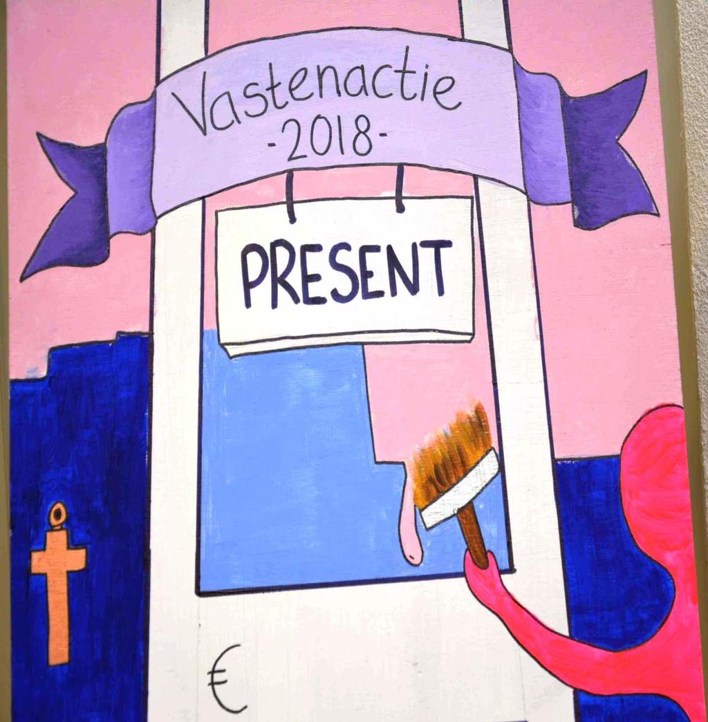 WIJKNIEUWS NOORD-OOST Wijkkerk Aller Erf VOORJAARSMARKT 2018 40 dagen project voor Stichting Present Veenendaal... Zaterdag 17 maart was het tijd voor de voorjaarsmarkt. Het was een koude dag.