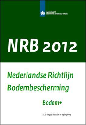 Nederlandse Richtlijn Bodembescherming NRB is BBT-document voor bodembescherming Activiteitenbesluit verwijst naar NRB NRB heeft zo status van