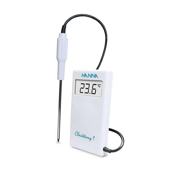 dimat 4 Digitale thermometer «Speed Lab» Digitale thermometer met vaste NTC-insteekvoeler. Korte reactietijd (t90= 2,5 s). Waterdichte behuizing (IP67). meetbereik: -50.