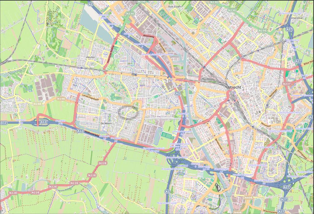 Figuur 1 Ligging plangebied (rood omcirkeld) Centrumplan (ondergrond: Data by OpenStreetMap.