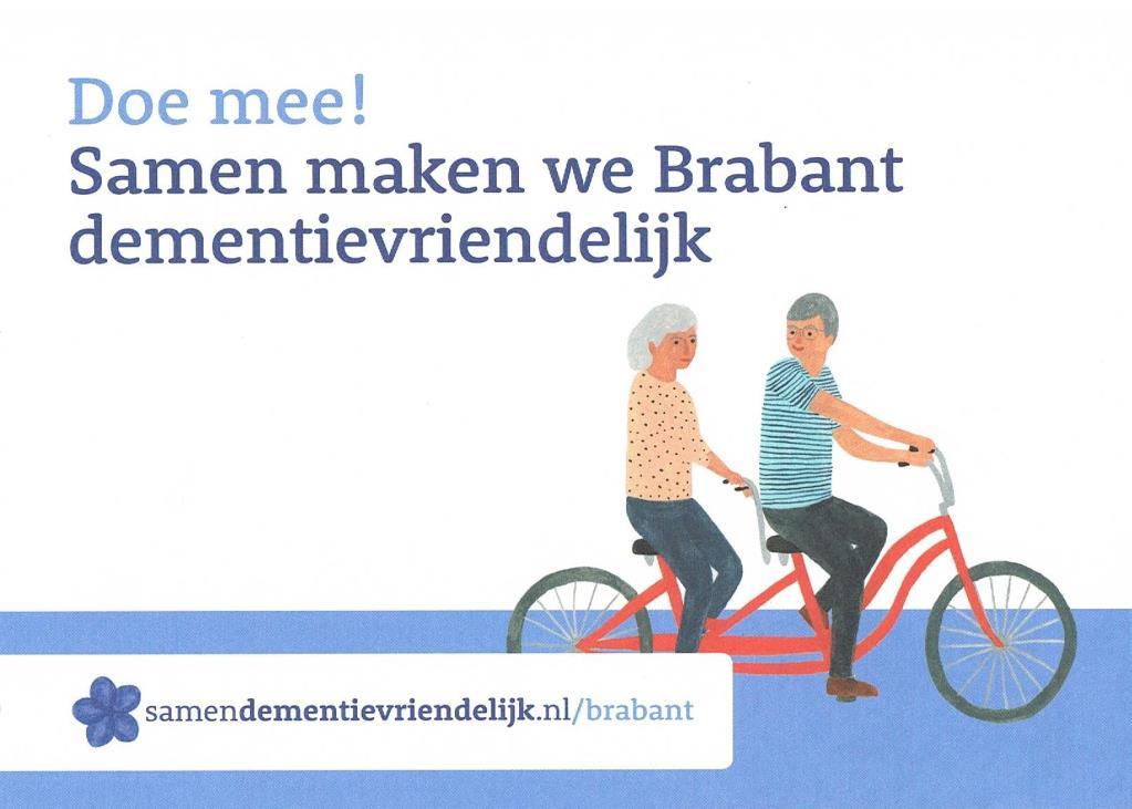 Samen Dementievriendelijk Brabant Online training Samen Dementievriendelijk heeft op haar website een