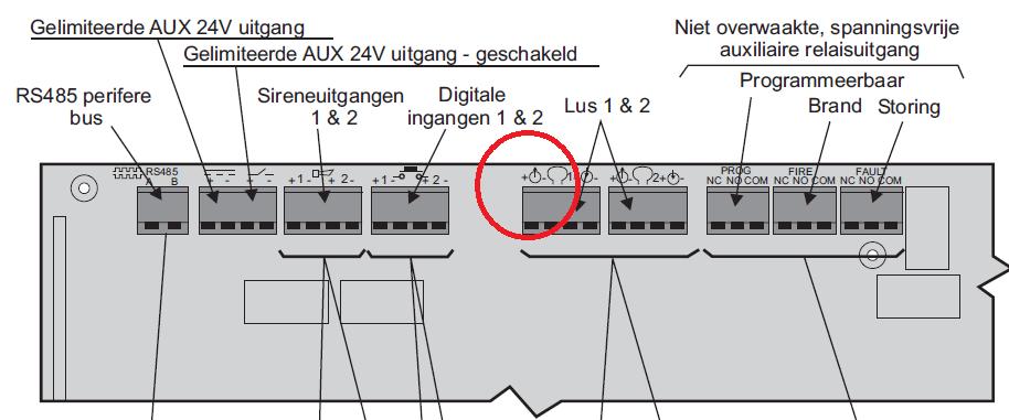 Storing Lus bekabeling Heb je een storing in je lus bekabeling kan dit zijn dat er in een component een ader is losgeschoten of een aderpaar omgedraaid is.