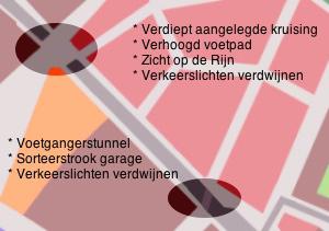 4. Verkeer Bij de wederopbouw werd de zuidelijke binnenstad voor de auto ontworpen. De gevolgen van die keuze zijn nog steeds iedere dag zichtbaar in het gebied.