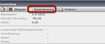 HetLoonbureau.nl een inhouding. Nieuwe Bankrekening Klik op Nieuwe Bankrekening.