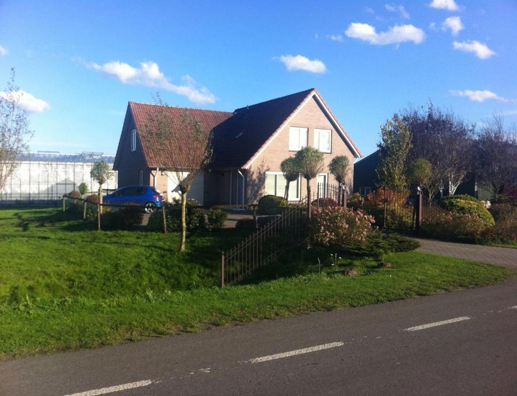 glasopstanden en woningen