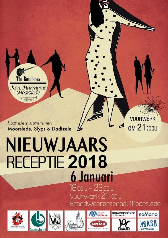 Nieuwsbrief januari 2 Zaterdag 6 januari: Nieuwjaarsreceptie van de gemeente De harmonierepetitie zal doorgaan van 16-18u in De Koenterdo.