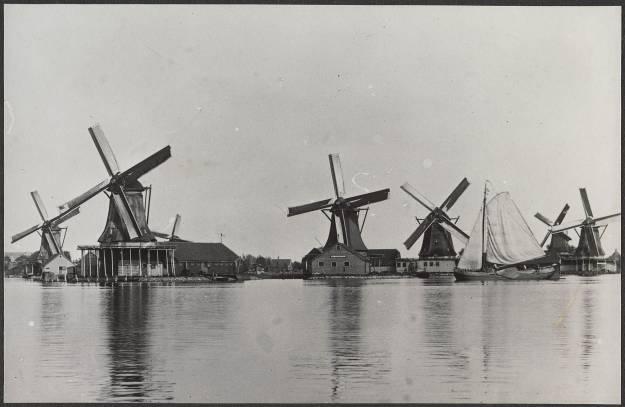 Pelmolen; Oranjeboom (1683-1940). Oliemolen. Schuur en onderkant in 1941 verbrand. In de eerste helft van de 20 e eeuw maakten de molens plaats voor industrie.
