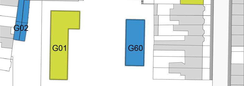 Opties: afbraak versus behoud G41 Aan de Verenigingstraat wordt het linkervolume met twee