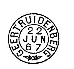 GEERTRUIDENBERG Provincie Noord-Brabant GEERTRUIDENBERG TSPK 0013 1866-10-13 Op 13 oktober 1866 werd naar het postkantoor een