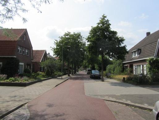 Een woonstraat