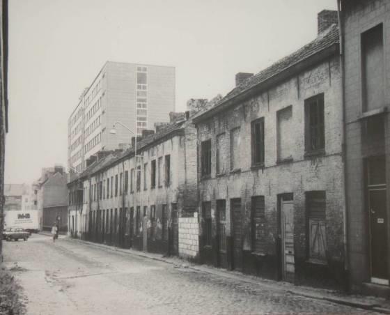 Benedictijnenstraat Foto onderaan richting Stalhof.