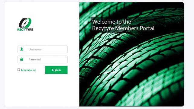 Handleiding platform Recytyre Members Portal Version 1.1 Jun.2018 Gelieve uw gebruikersnaam en paswoord in te geven.