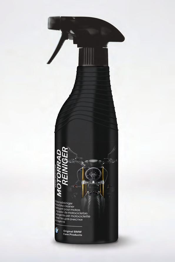 BMW MOTORRAD CARE PRODUCTS.