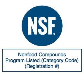 NSF H1 Registration: 152360 1. Identificatie van de stof of het mengsel en van de vennootschap/ onderneming 1.1 Productidentificatie Productbenaming : 1.