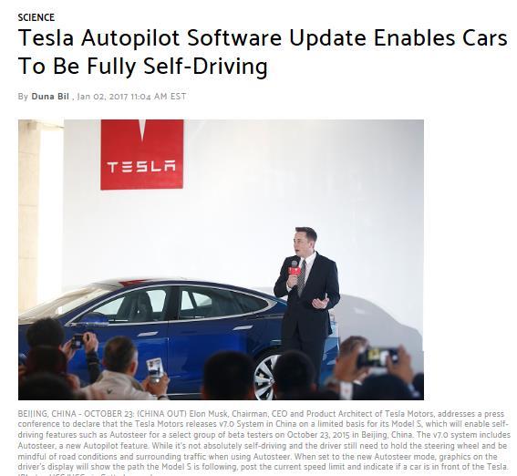 It s not absolutely self-driving and