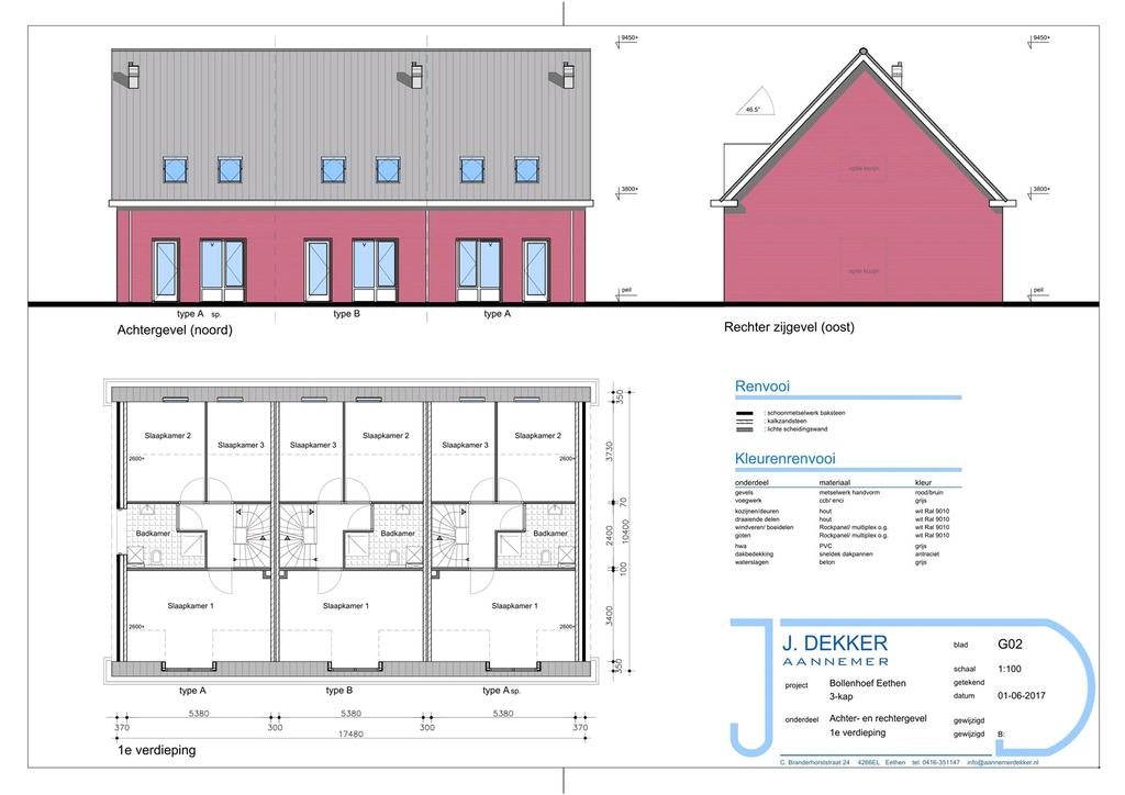 OMSCHRIJVING: Aan de rand van het dorp Eethen ligt in een jonge woonwijk dit bouwperceel waarop 3 woningen zullen worden gerealiseerd. Twee hoekwoningen en een tussenwoning.