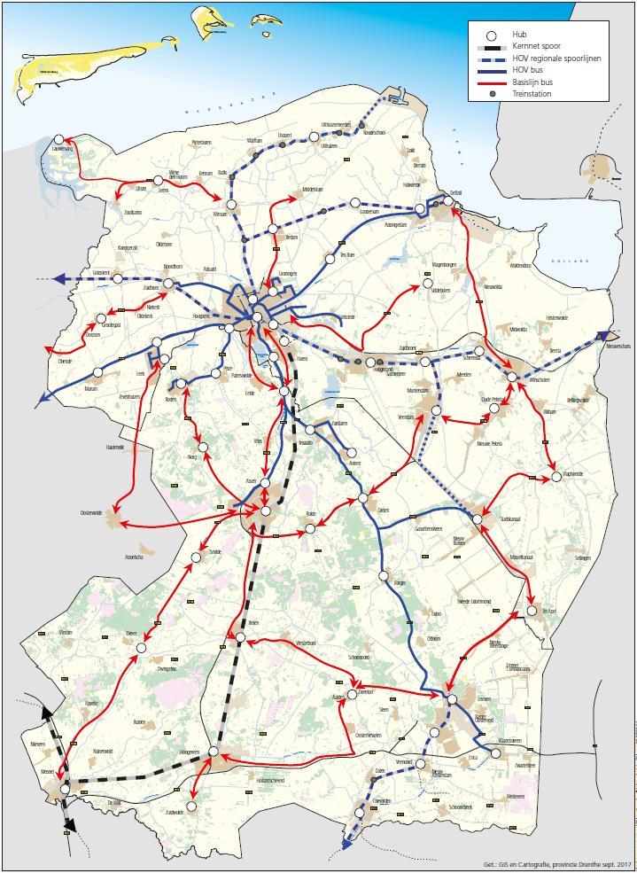 55 hubs in totaal 25 Stations 30