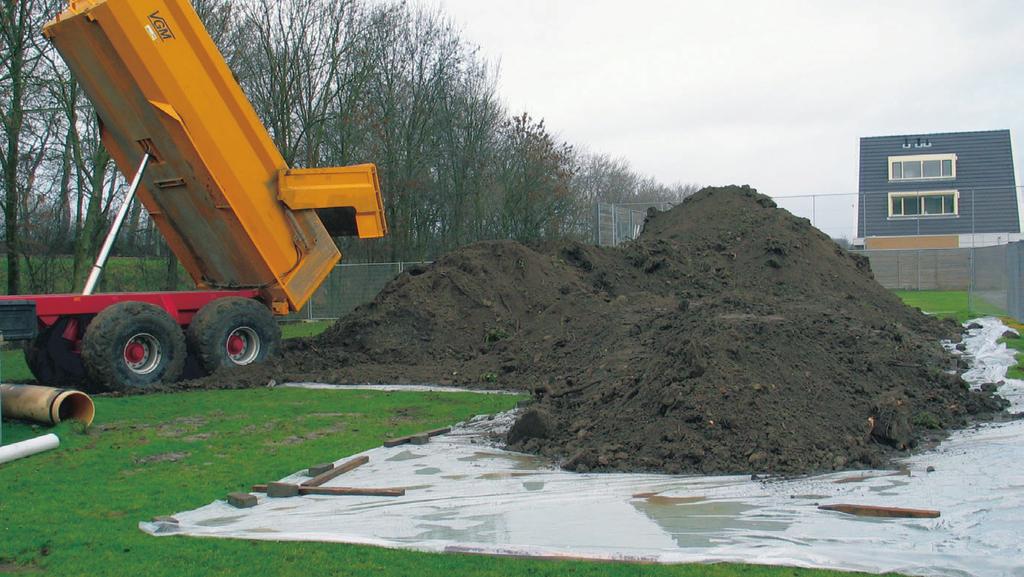 43 Grondverzet op bodemsaneringslocatie. 7.