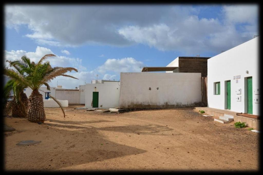 La Graciosa telt slechts één dorp, Caleta del Sebo.