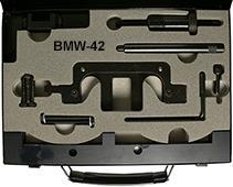 Bmw-42 Motorspecifieke gereedschapset voor distributieketting en hulpaandrijving voor BMW BMW 1,6-1,8-2,0 met benzinemotoren met ketting Motorcodes: N42 B18A, N46 B18 B18B B20 B20B, N46T B20 en B20B