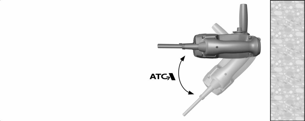 = Diepte-aanslag % Functiekeuzeschakelaar & Active Vibration Reduction (AVR) ( Regelschakelaar ) Handgreep + Netsnoer Schakelaar rechtsom/linksom / Zijhandgreep 3.